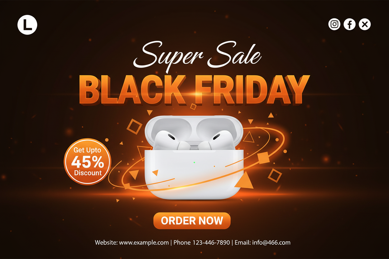 Black Friday Earbuds Desktop Full