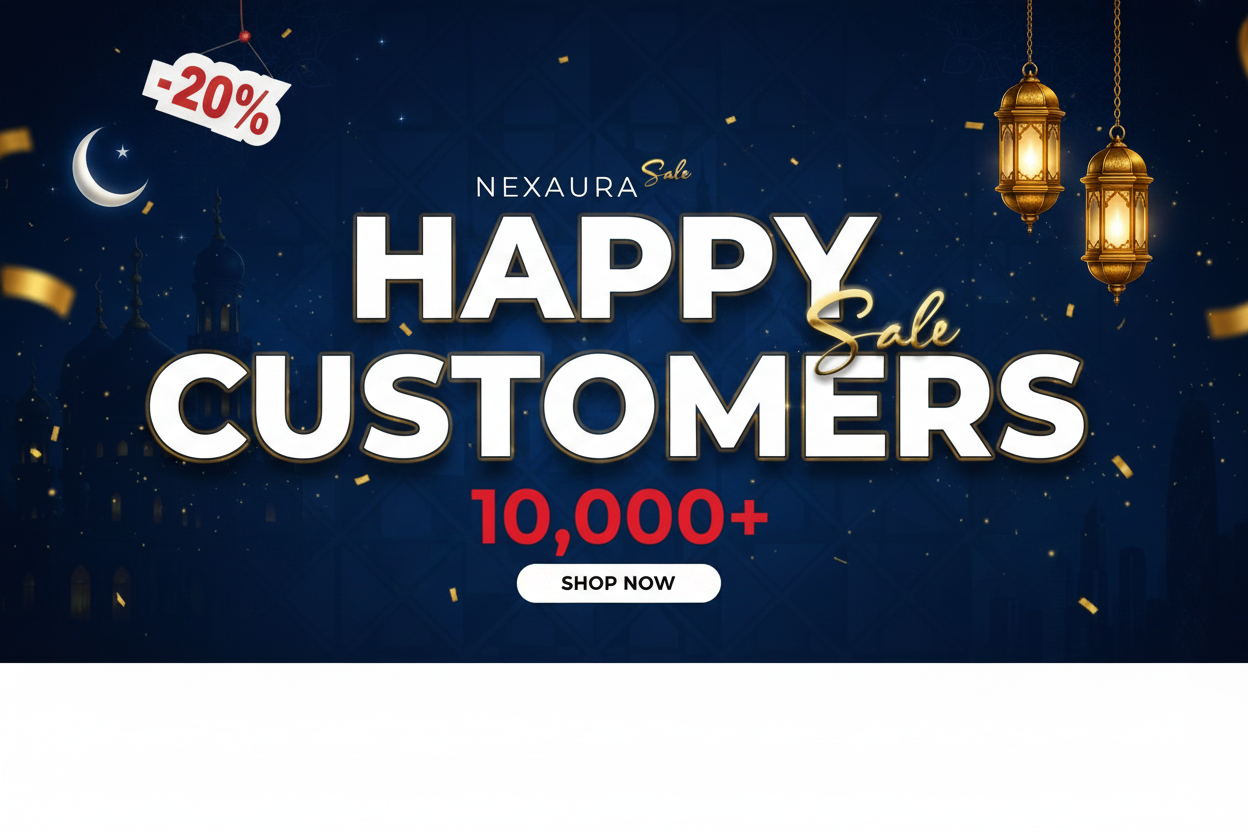 Happy Customers Eid Banner