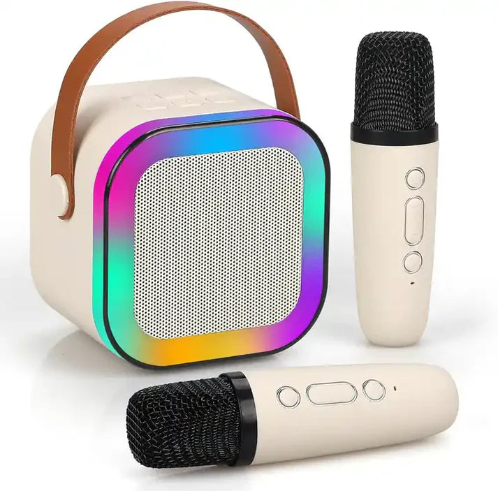 Wireless Karaoke Mic Set – Portable Bluetooth Speaker
