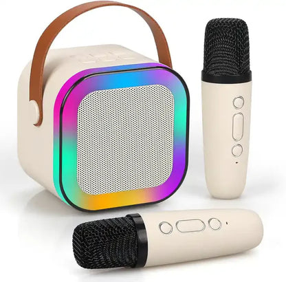 Wireless Karaoke Mic Set – Portable Bluetooth Speaker